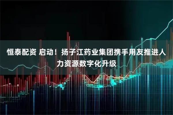 恒泰配资 启动！扬子江药业集团携手用友推进人力资源数字化升级